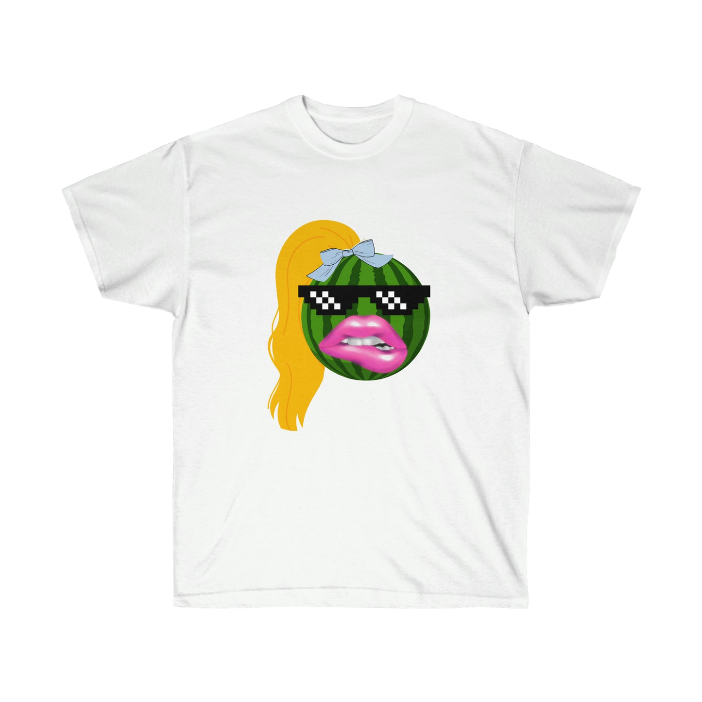 Unisex Ultra Cotton Tee Valley Girl Watermelon