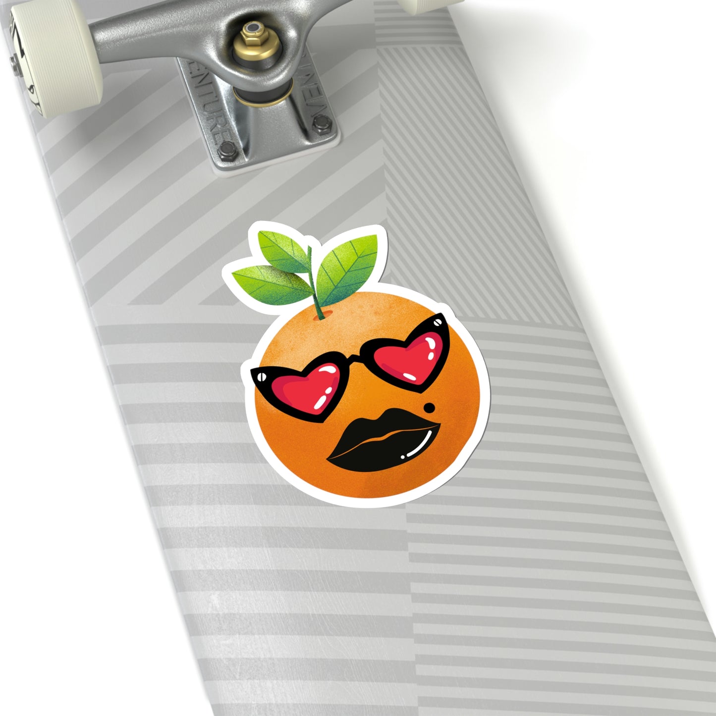 Kiss-Cut Stickers - Orange you glad to see me?, 10pcs