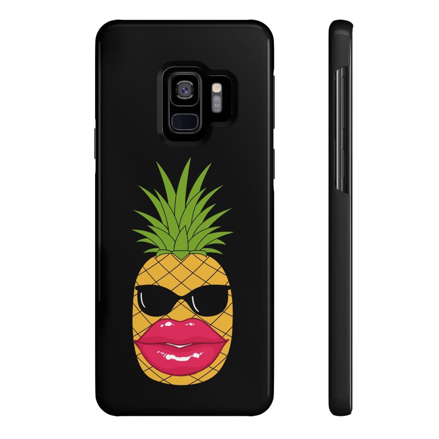 Slim Phone Cases, Case-Mate, Bougie Pineapple - Black
