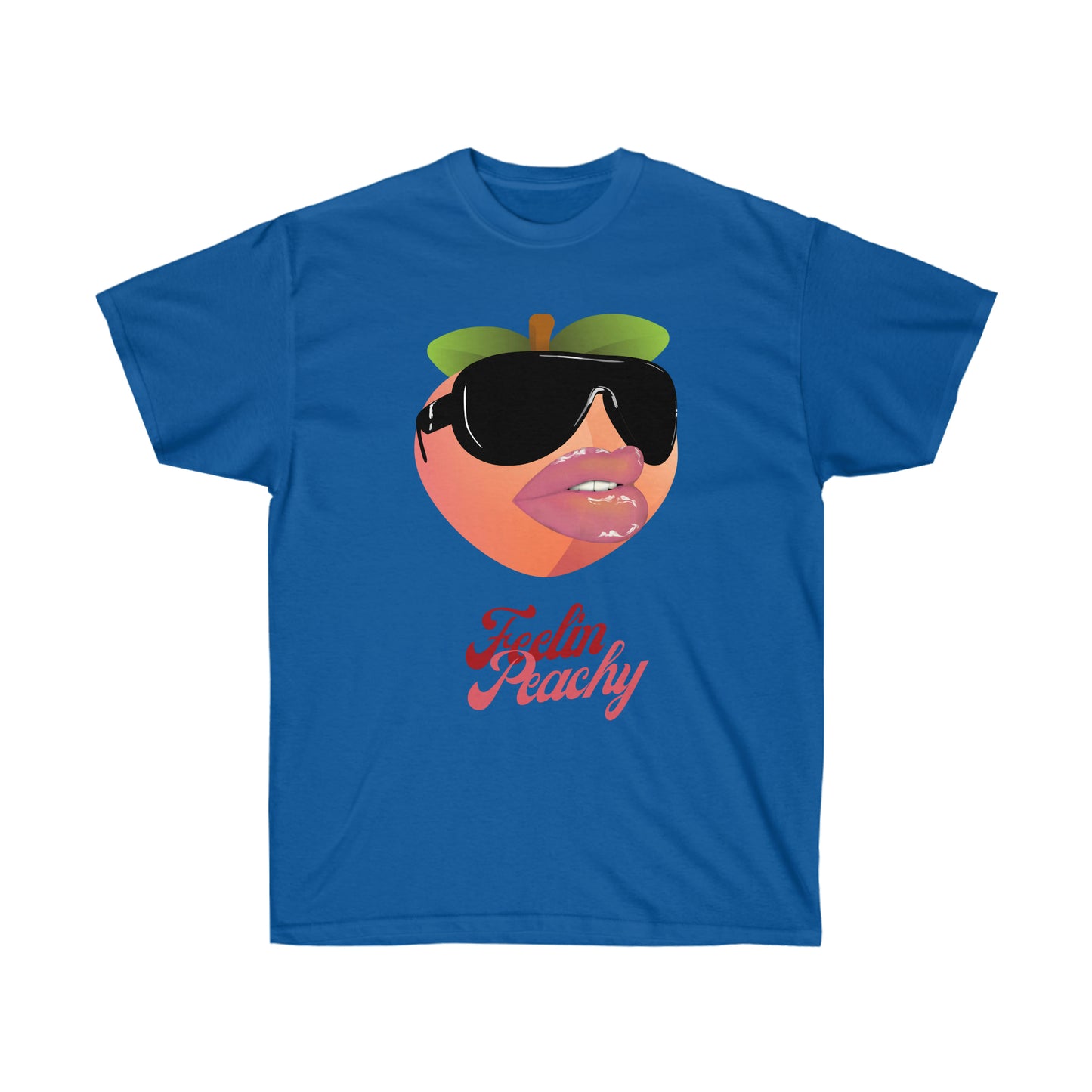 Copy of Unisex Ultra Cotton Tee, Feeling Peachy