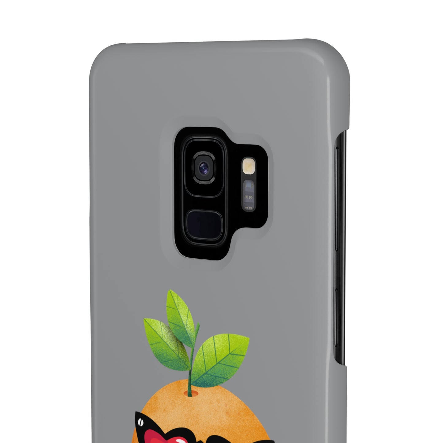 Slim Phone Cases, Case-Mate, Orange you Glad to See Me - Light Grey