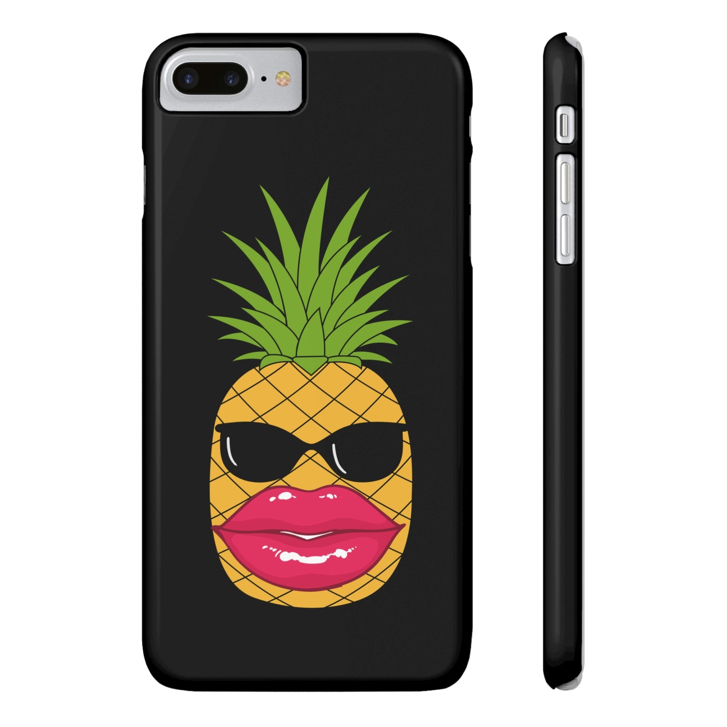 Slim Phone Cases, Case-Mate, Bougie Pineapple - Black
