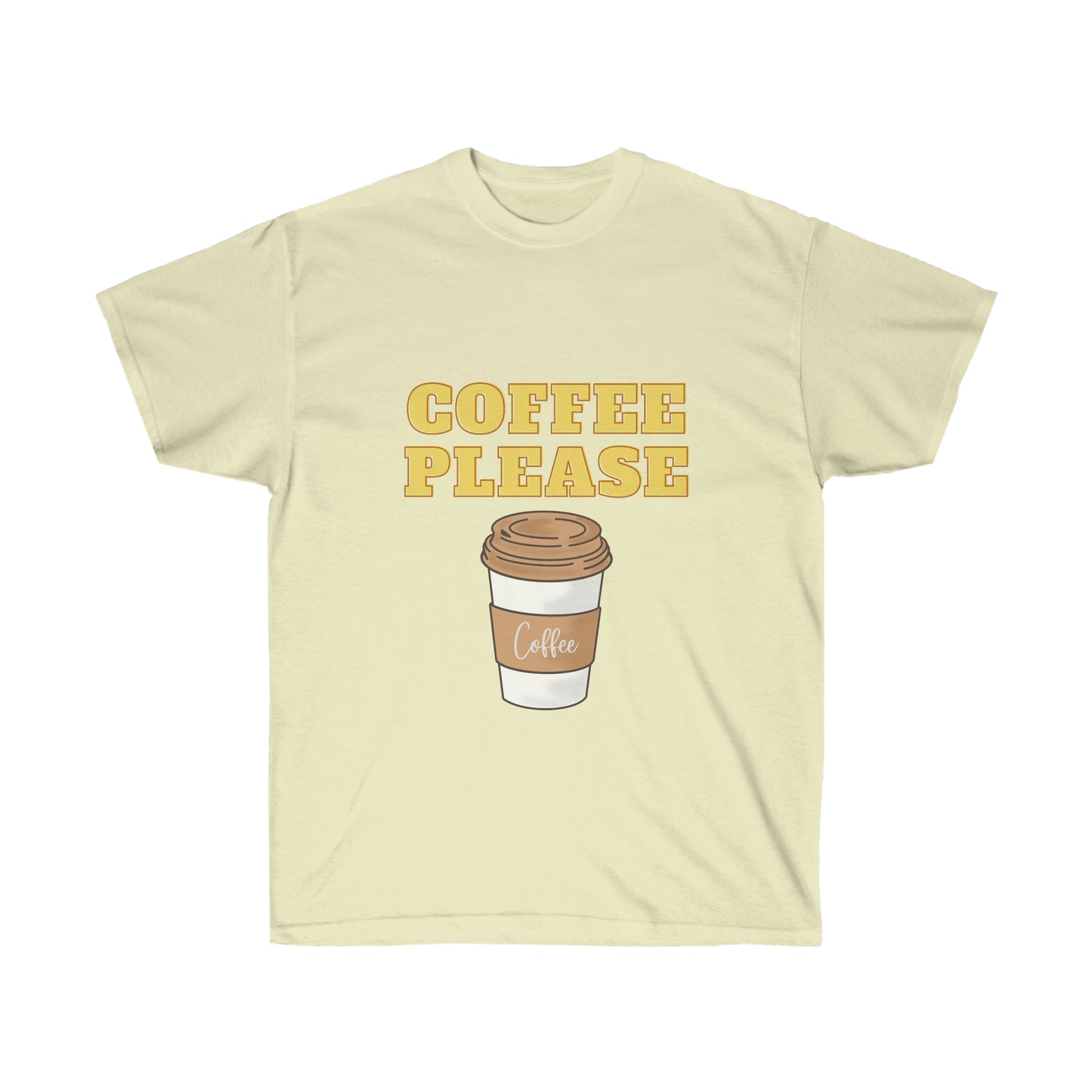 Unisex Ultra Cotton Tee - Coffee, Please