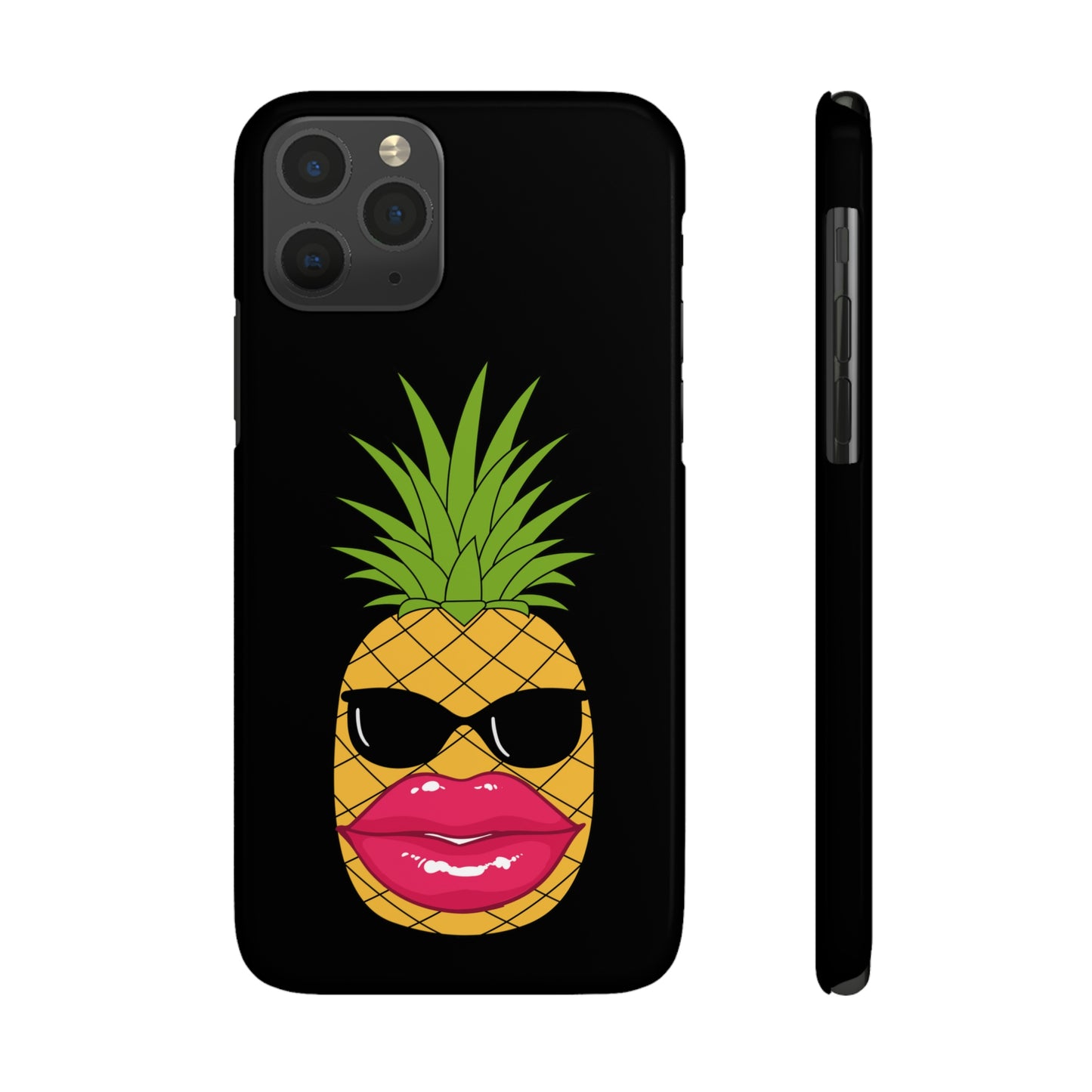 Slim Phone Cases, Case-Mate, Bougie Pineapple - Black