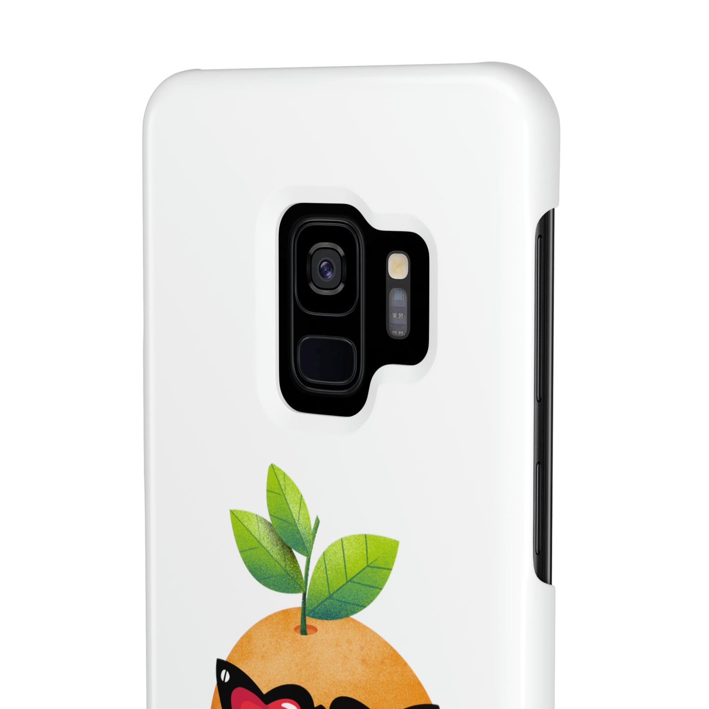 Slim Phone Cases, Case-Mate, Orange you Glad to See Me - White
