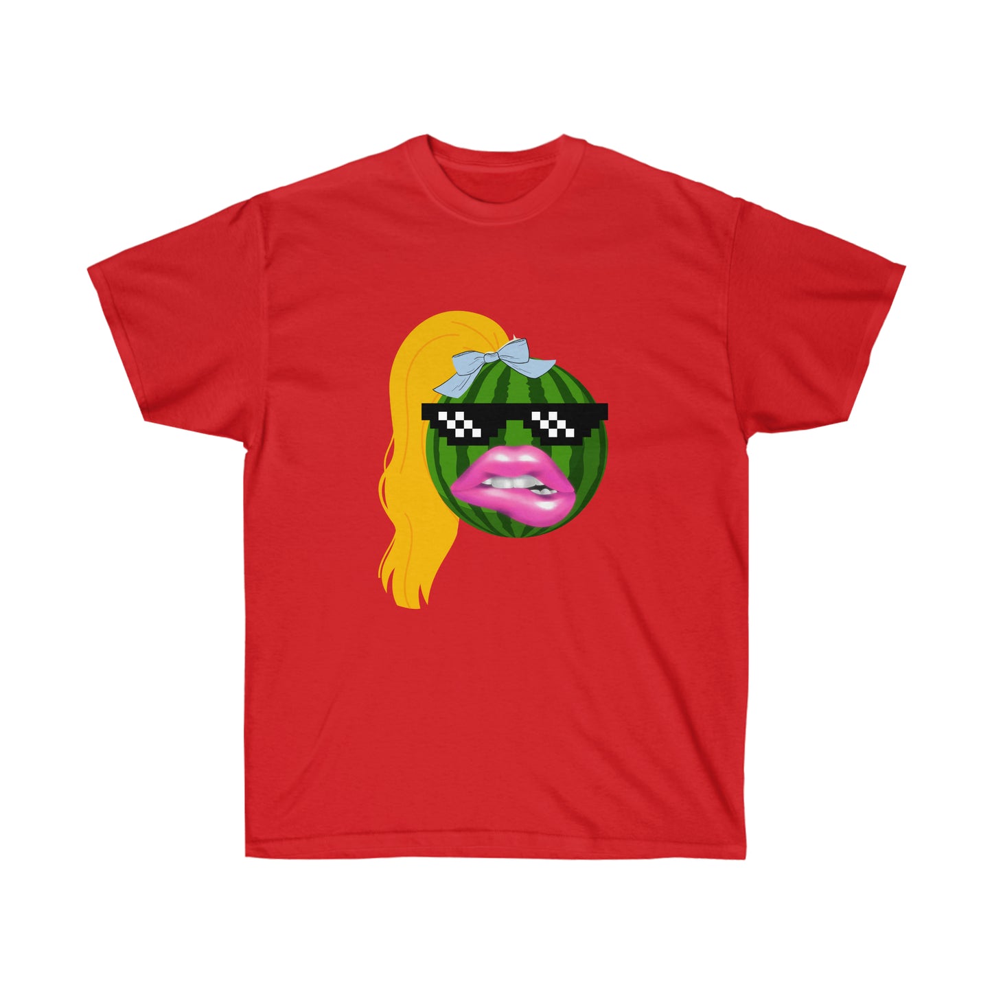 Unisex Ultra Cotton Tee Valley Girl Watermelon