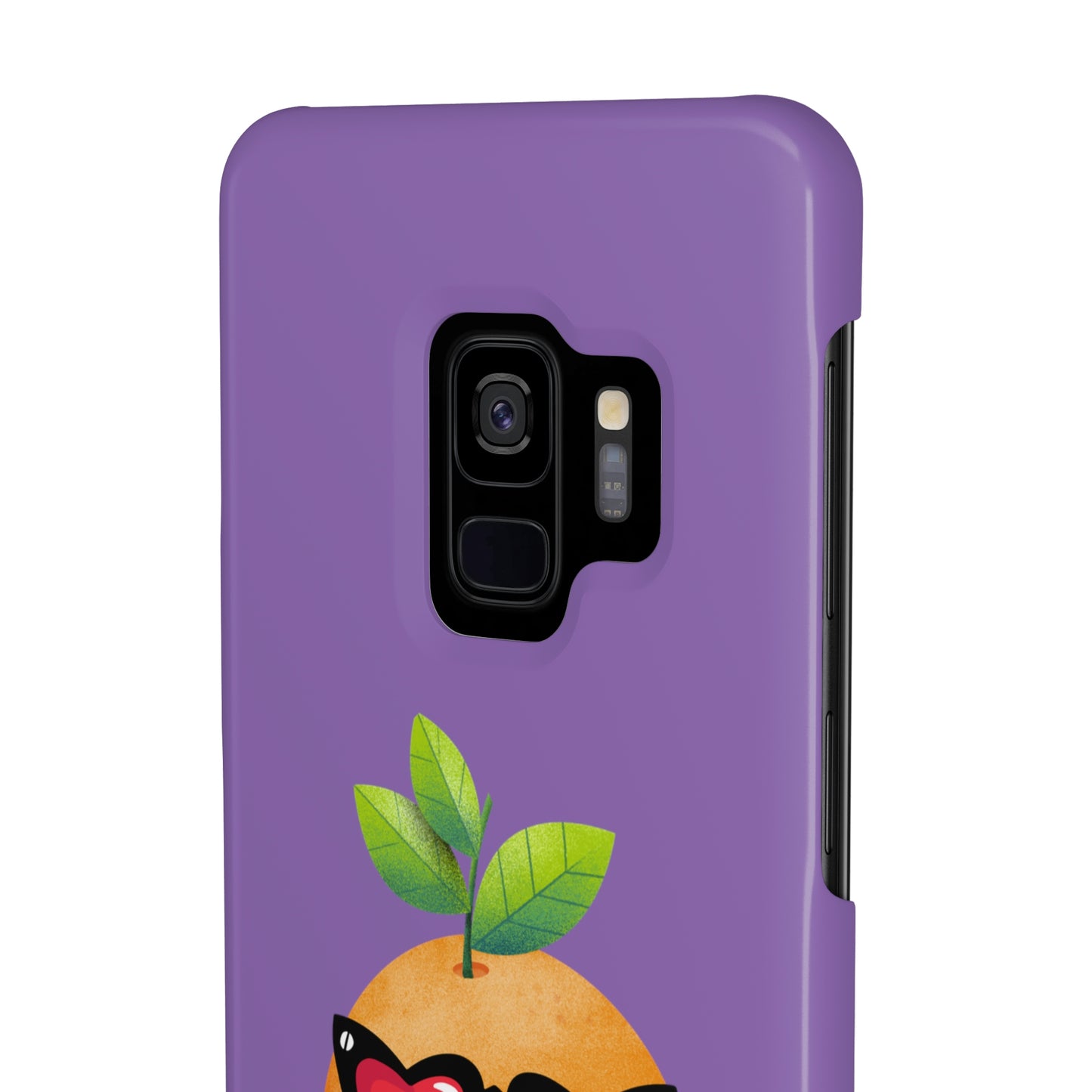 Slim Phone Cases, Case-Mate, Orange you Glad to See Me - Light Purple