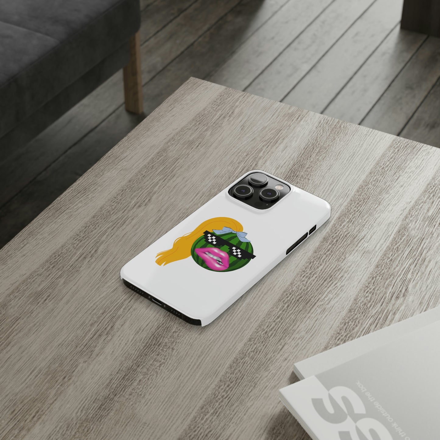 Slim Phone Cases, Case-Mate, Valley Girl Watermelon