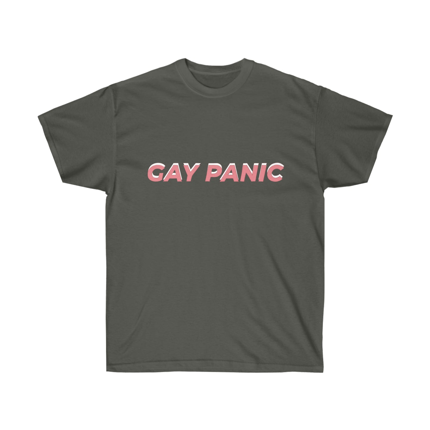 Unisex Ultra Cotton Tee Gay Panic Light