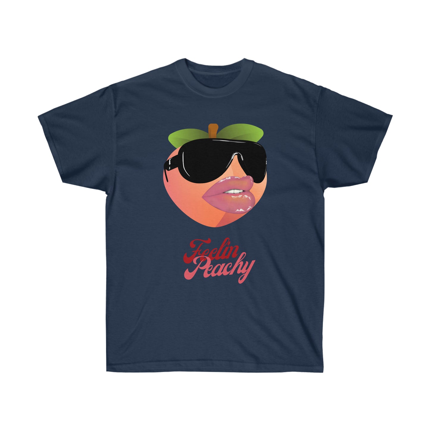 Copy of Unisex Ultra Cotton Tee, Feeling Peachy