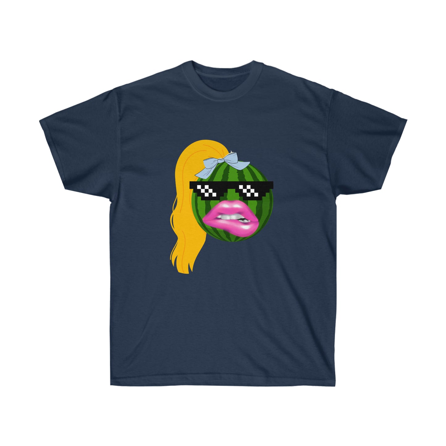 Unisex Ultra Cotton Tee Valley Girl Watermelon