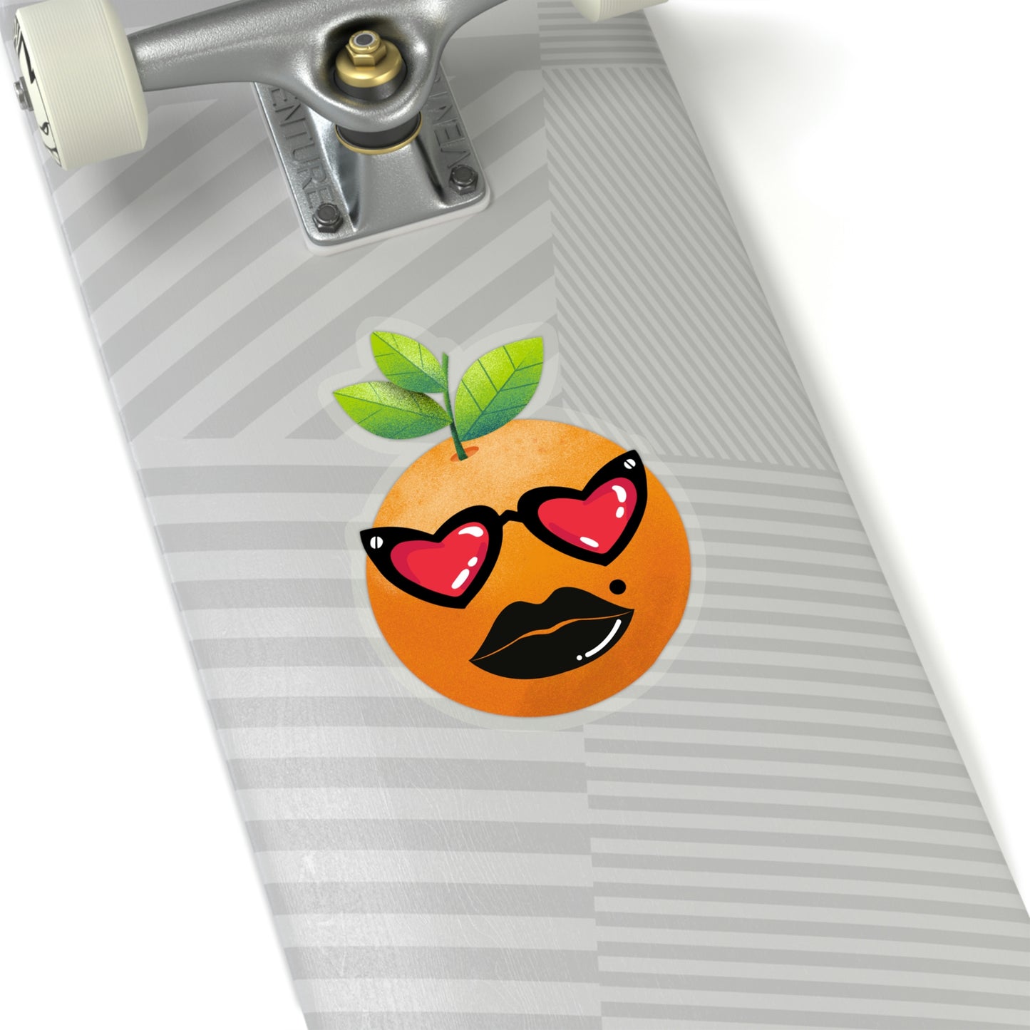Kiss-Cut Stickers - Orange you glad to see me?, 10pcs