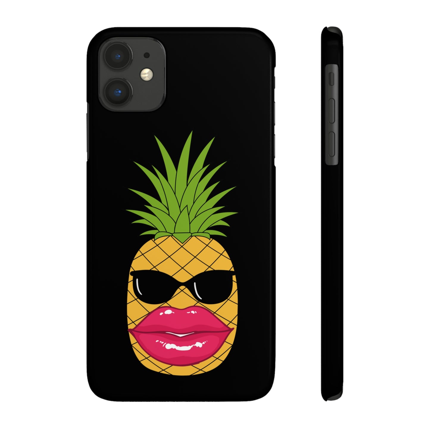 Slim Phone Cases, Case-Mate, Bougie Pineapple - Black