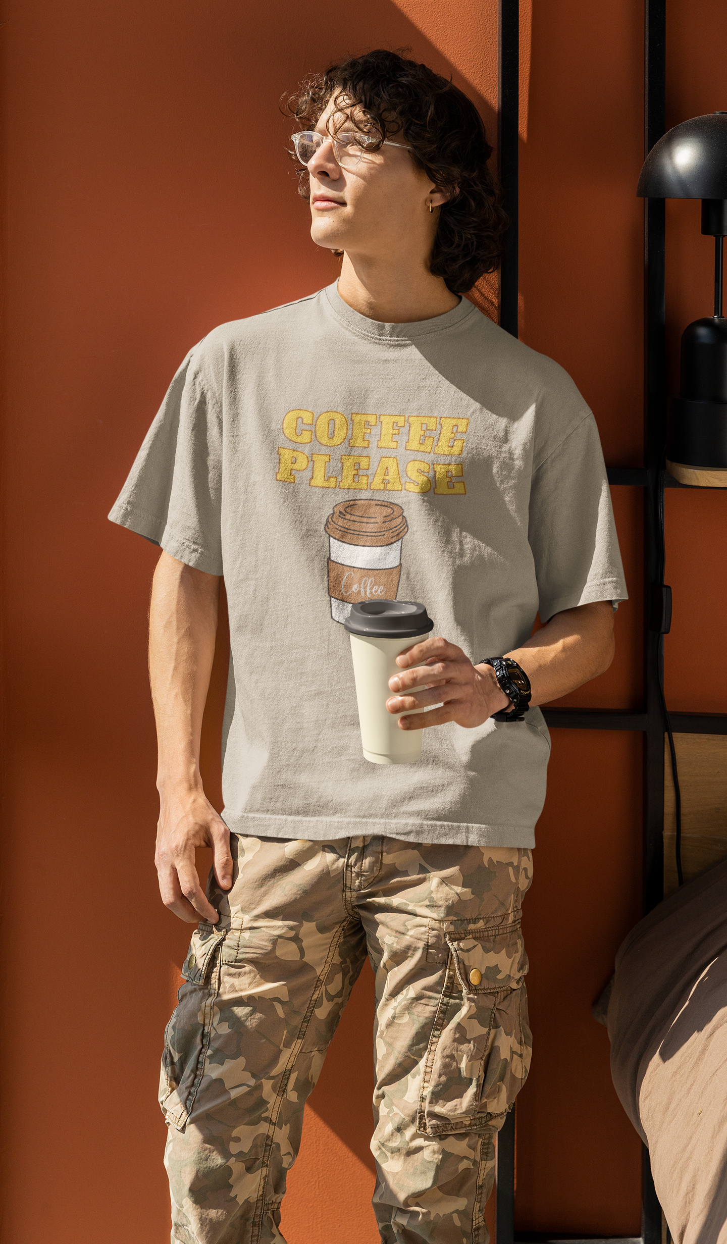 Unisex Ultra Cotton Tee - Coffee, Please