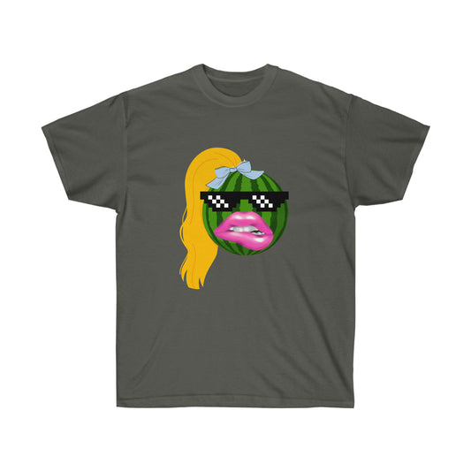 Unisex Ultra Cotton Tee Valley Girl Watermelon
