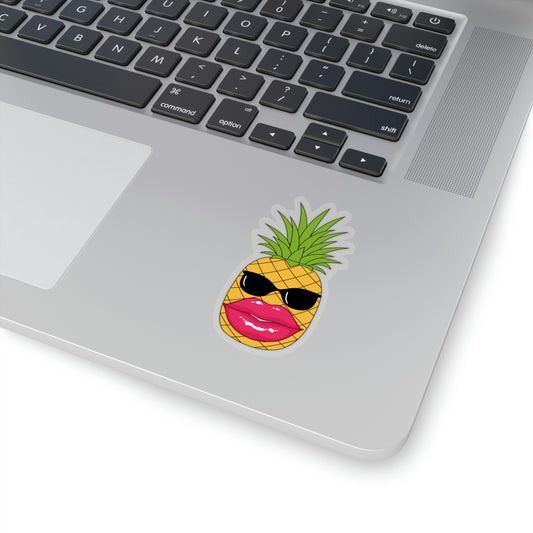 Kiss-Cut Stickers - Bougie Pineapple, 10pcs