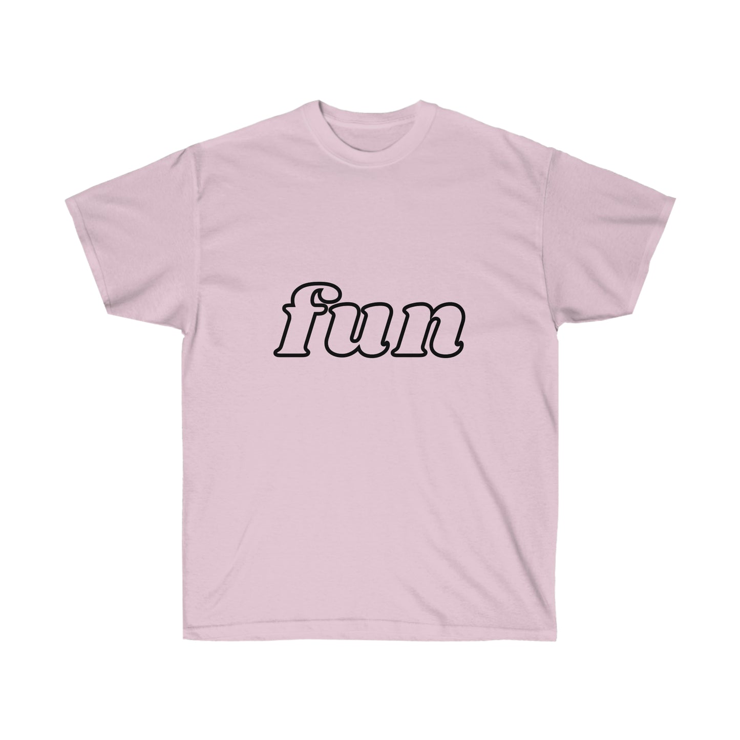 Unisex Ultra Cotton Tee fun - Black Letters