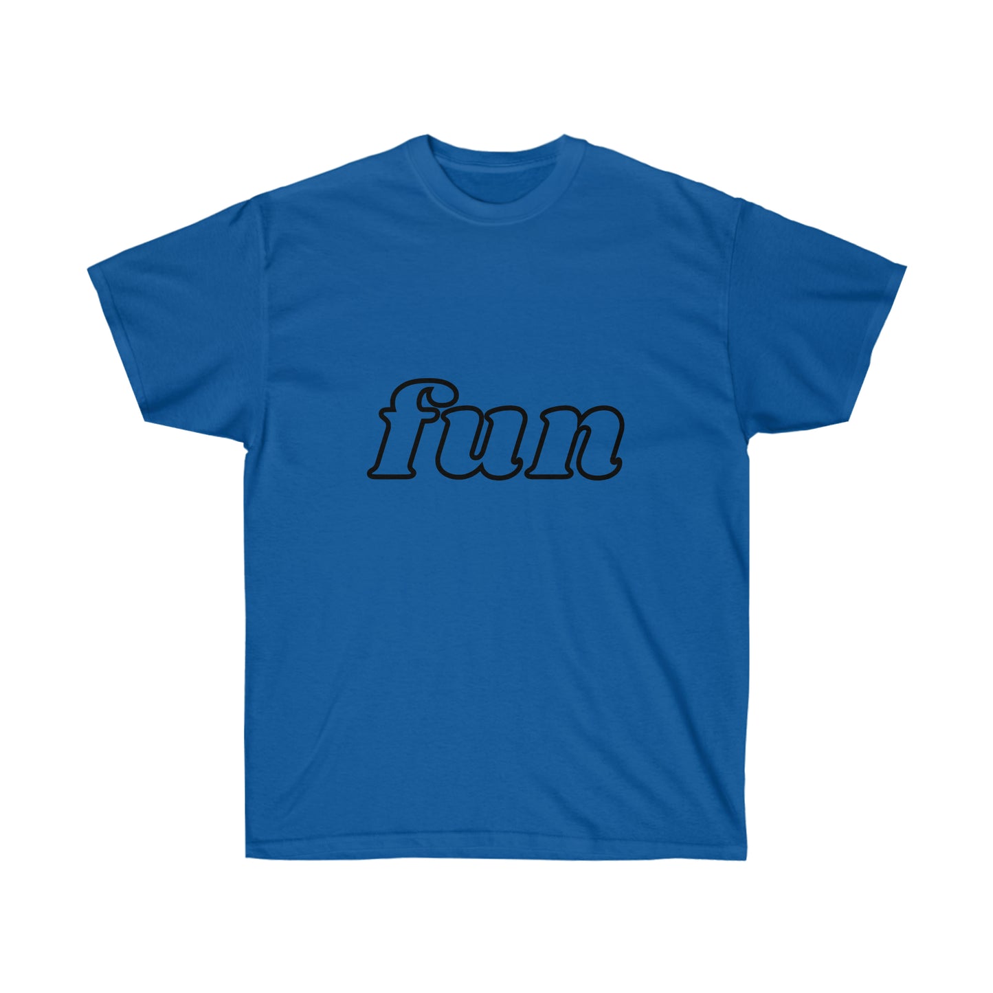 Unisex Ultra Cotton Tee fun - Black Letters