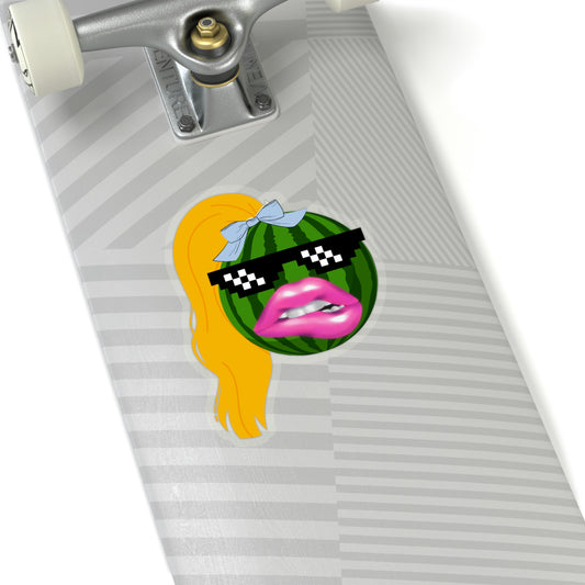 Kiss-Cut Stickers - Valleygirl Watermelon, 10pcs